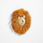 All Across Africa Lion Head Wall Decor