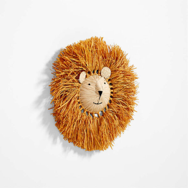 All Across Africa Lion Head Wall Decor